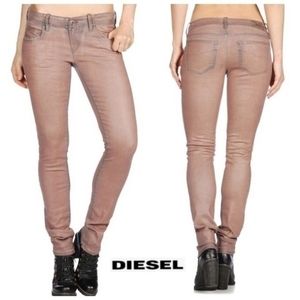 DIESEL Grupee Skinny Cropped 0815U Wash Jeans